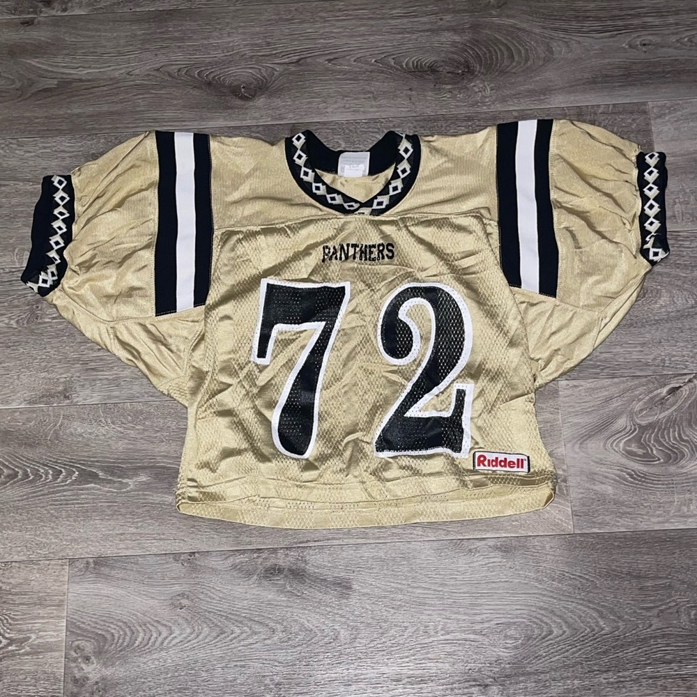 Vintage 90s Carolina Panthers football jersey